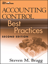 Accounting Control Best Practices (eBook)